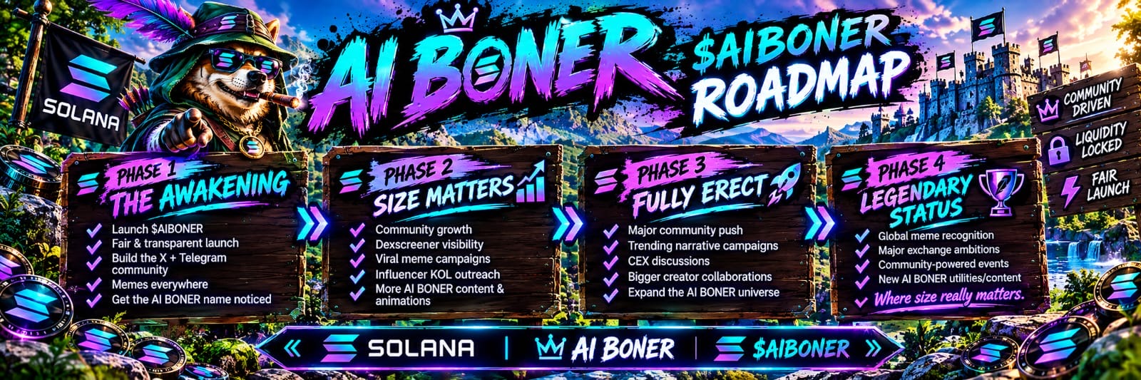AI BONER roadmap